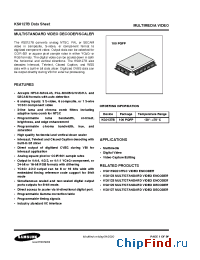 Datasheet KS0127 manufacturer Samsung