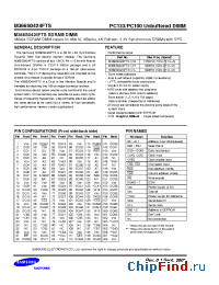 Datasheet M366S0424FTS-C1H manufacturer Samsung