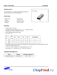 Datasheet S1A0427B01-D0B0 manufacturer Samsung