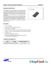 Datasheet S1A0501X01-S0B0 manufacturer Samsung