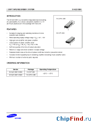 Datasheet S1A2213B01-D0B0 manufacturer Samsung