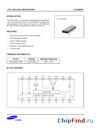 Datasheet S1A2288X01-D0B0 manufacturer Samsung
