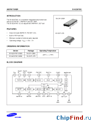 Datasheet S1A2297X01-D0B0 manufacturer Samsung