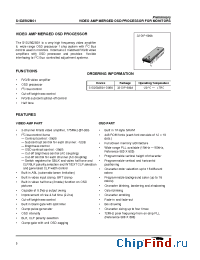 Datasheet S1D2502B01 manufacturer Samsung