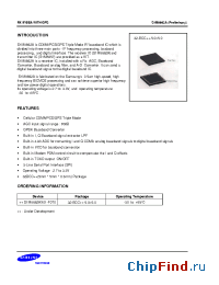 Datasheet S1M8662AX01-F0T0 manufacturer Samsung