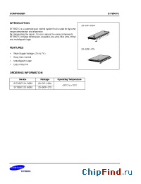 Datasheet S1T8507C manufacturer Samsung