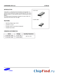 Datasheet S1T8512B01 manufacturer Samsung