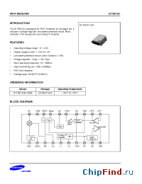 Datasheet S1T8513A02-V0B0 manufacturer Samsung