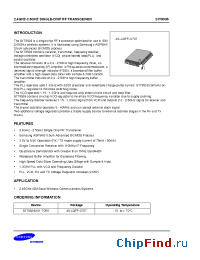 Datasheet S1T8536 manufacturer Samsung