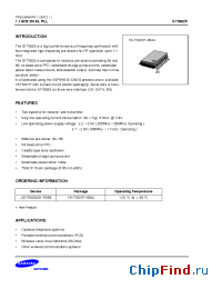 Datasheet S1T8825 manufacturer Samsung