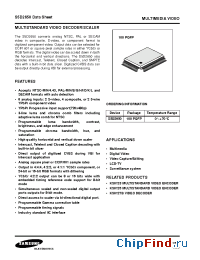 Datasheet S5D2650100PQFP manufacturer Samsung