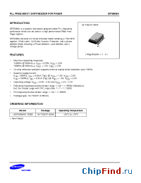 Datasheet S5T8808A01-R0B0 manufacturer Samsung
