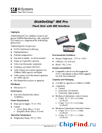 Datasheet MD1051-DCC manufacturer SanDisk