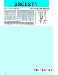 Datasheet 2SC5271 manufacturer Sanken