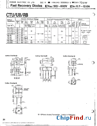 Datasheet CTU-31R manufacturer Sanken