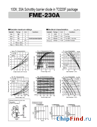 Datasheet FME-230A manufacturer Sanken