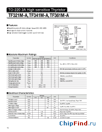 Datasheet TF321M-A manufacturer Sanken