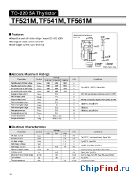 Datasheet TF521M manufacturer Sanken