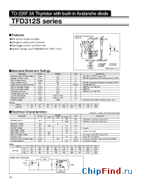 Datasheet TFD312S-L manufacturer Sanken