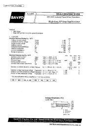 Datasheet 2SA1253 manufacturer Sanyo