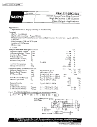 Datasheet 2SA1537 manufacturer Sanyo