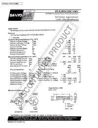 Datasheet 2SA1654 manufacturer Sanyo