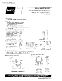 Datasheet 2SA1855 manufacturer Sanyo