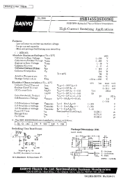 Datasheet 2SB1455 manufacturer Sanyo