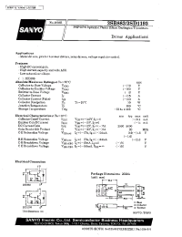 Datasheet 2SB883 manufacturer Sanyo