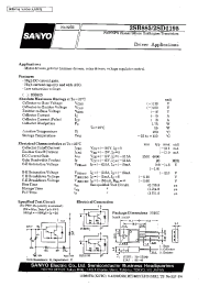 Datasheet 2SB885 manufacturer Sanyo
