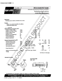 Datasheet 2SC3400 manufacturer Sanyo