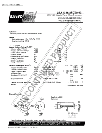 Datasheet 2SC3402 manufacturer Sanyo
