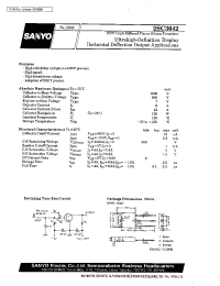 Datasheet 2SC3642 manufacturer Sanyo
