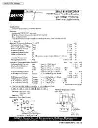 Datasheet 2SC3648 manufacturer Sanyo