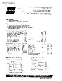 Datasheet 2SC3664 manufacturer Sanyo