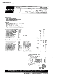 Datasheet 2SC3676 manufacturer Sanyo