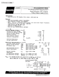Datasheet 2SC3955 manufacturer Sanyo
