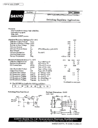 Datasheet 2SC3990 manufacturer Sanyo