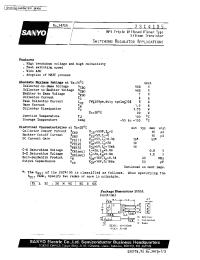 Datasheet 2SC4105 manufacturer Sanyo