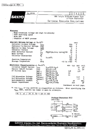 Datasheet 2SC4109 manufacturer Sanyo
