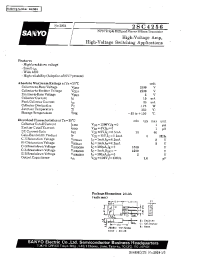 Datasheet 2SC4156 manufacturer Sanyo