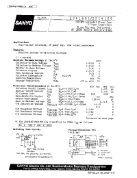 Datasheet 2SC4159 manufacturer Sanyo