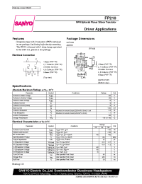 Datasheet 2SC4161 manufacturer Sanyo