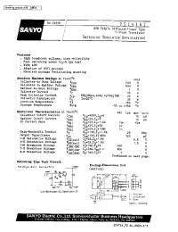 Datasheet 2SC4162 manufacturer Sanyo