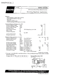 Datasheet 2SC4426 manufacturer Sanyo