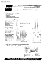 Datasheet 2SC4459 manufacturer Sanyo