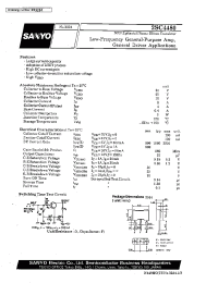 Datasheet 2SC4480 manufacturer Sanyo