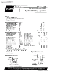 Datasheet 2SC4519 manufacturer Sanyo