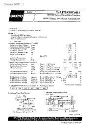Datasheet 2SC4613 manufacturer Sanyo
