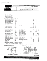 Datasheet 2SC4675 manufacturer Sanyo